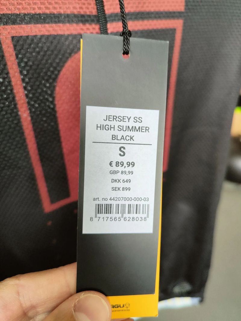Pánský dres AGU High Summer Jersey SS SIX6 Men, S 