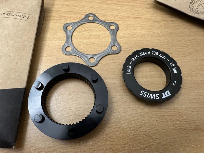 DT SWISS DT CL-ADAPTER MTB, 230mm, 150kg, nový,nepoužitý,2ks
