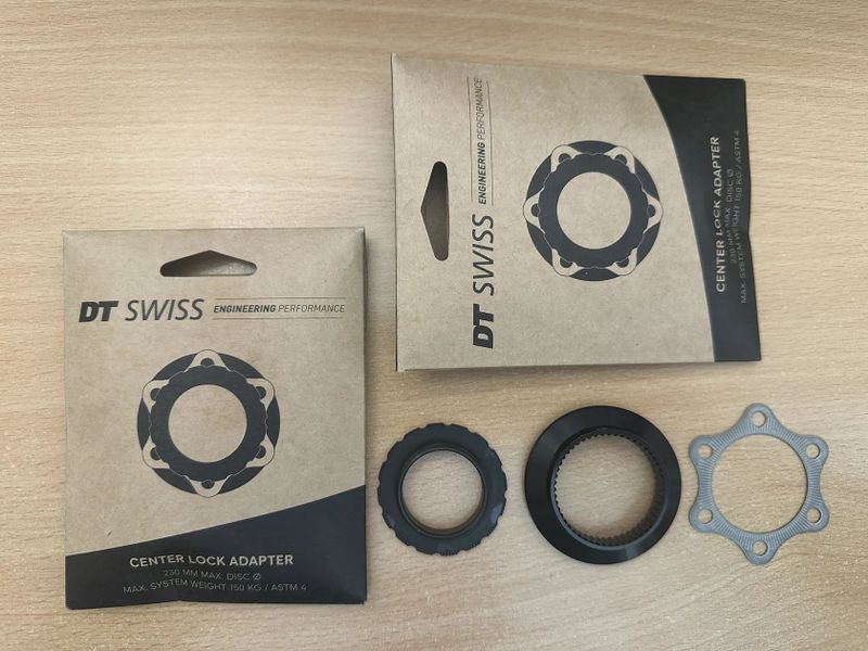 DT SWISS DT CL-ADAPTER MTB, 230mm, 150kg, nový,nepoužitý,2ks