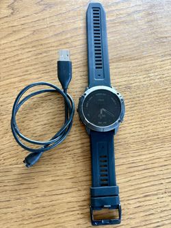 Garmin Fénix 6X Sapphire PRO – plně funkční, nový řemínek