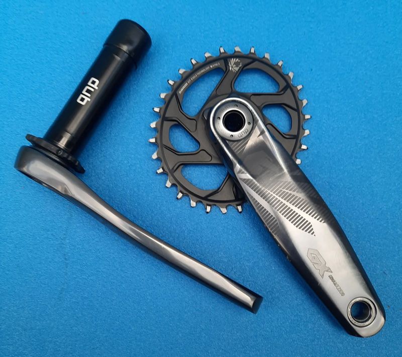 Kliky SRAM GX Eagle Lunar DUB (165mm) X-Sync 12s + 32T OVAL převodník