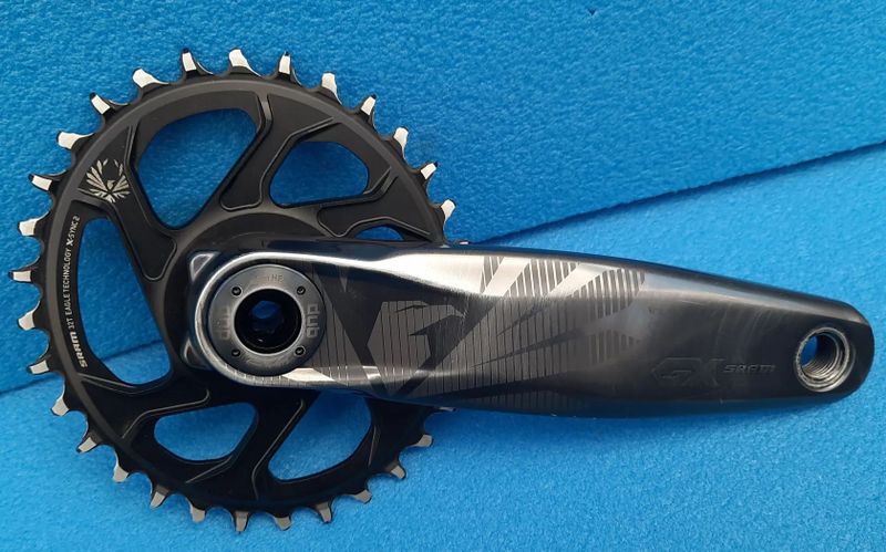 Kliky SRAM GX Eagle Lunar DUB (165mm) X-Sync 12s + 32T OVAL převodník