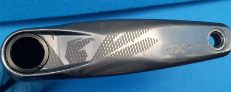 Kliky SRAM GX Eagle Lunar DUB (165mm) X-Sync 12s + 32T OVAL převodník