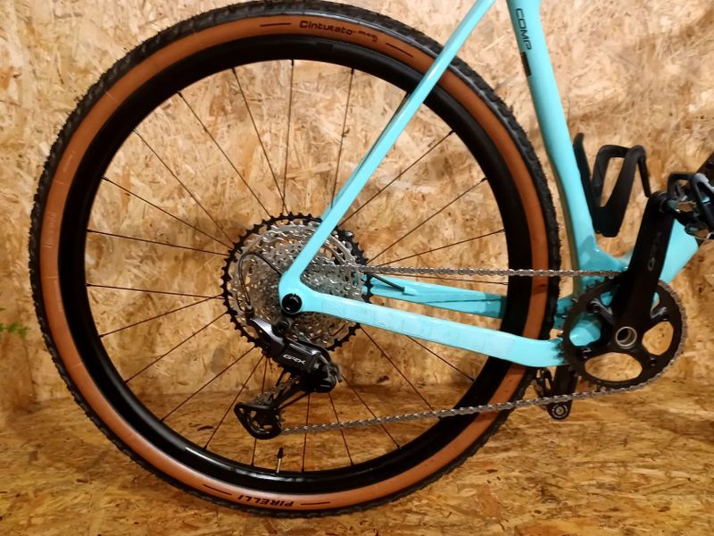 Gravel Bianchi Arcadex Comp - GRX 1x12s - Celeste, velikost rámu M