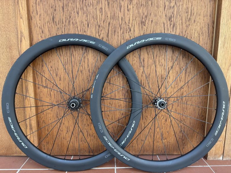 Galusková zapletená kola Shimano DURA-ACE C50 - zánovní
