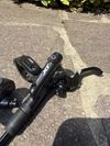 Brzdy Shimano XT 4 pístkové s levou pákou