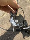 Brzdy Shimano XT 4 pístkové s levou pákou