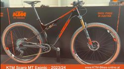 Rámová sada - KTM Scarp MT Exonic 120mm, vidlice a tlumič Fox verze Kashima