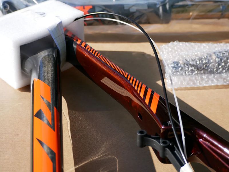 Rámová sada - KTM Scarp MT Exonic 120mm, vidlice a tlumič Fox verze Kashima