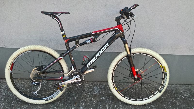 Merida Ninety-Six Carbon vel. L výbava XT 11 kg