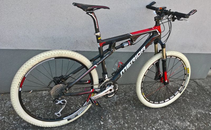 Merida Ninety-Six Carbon vel. L výbava XT 11 kg