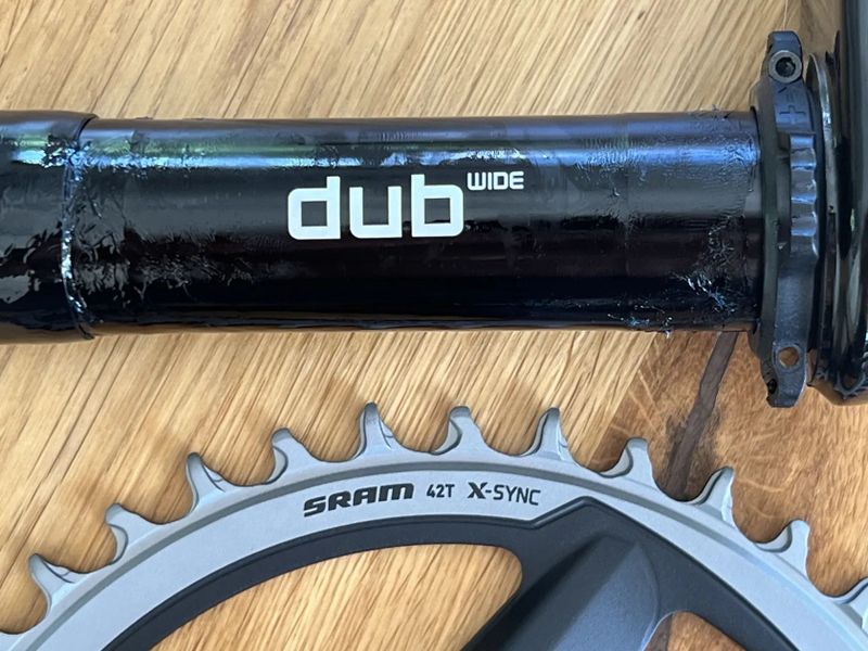 Karbonové kliky Sram Force D2 DUB Wide 170/172,5 + převodník 42 zubů