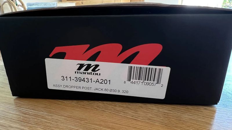 Manitou Jack (BikeYoke Divine SL) 80mm 30,9mm