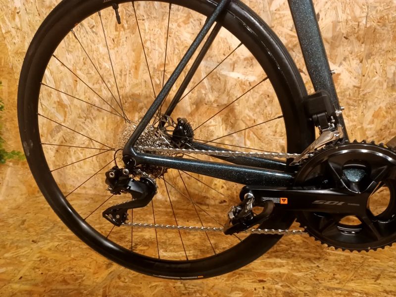 Giant TCR Advanced 1-PC Asphalt Green Di2 2026, velikost rámu M/L