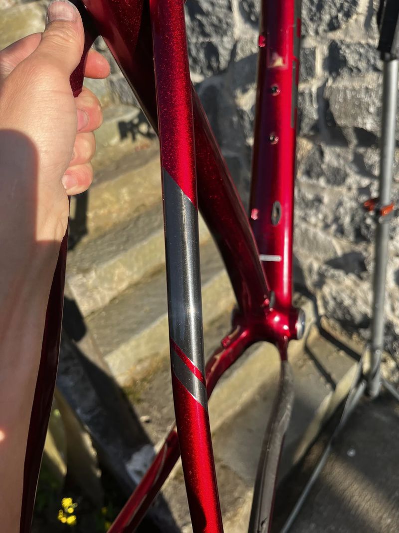 Trek Procaliber XL - rám + středové + hlavové složení
