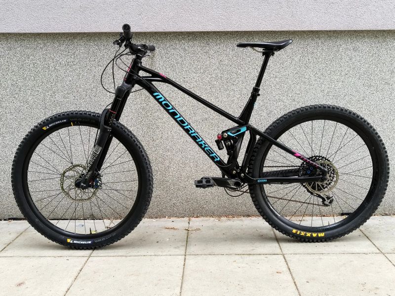 Mondraker FOXY XR 29", vel. L, zdvihy 160/160 mm, 15,4 kg