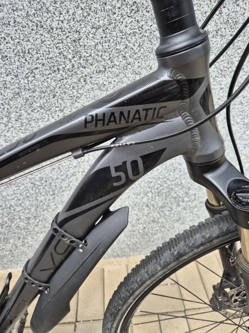 Kellys Phanatic 50 CRX (Vel. S /162-172 cm) – kompletní upgrade na Shimano Deore, top stav + výbava
