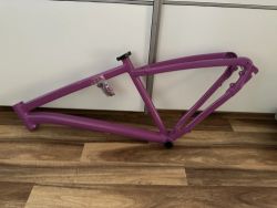 MTB rám Rockrider 520 (27,5", Velikost M) – Fialový