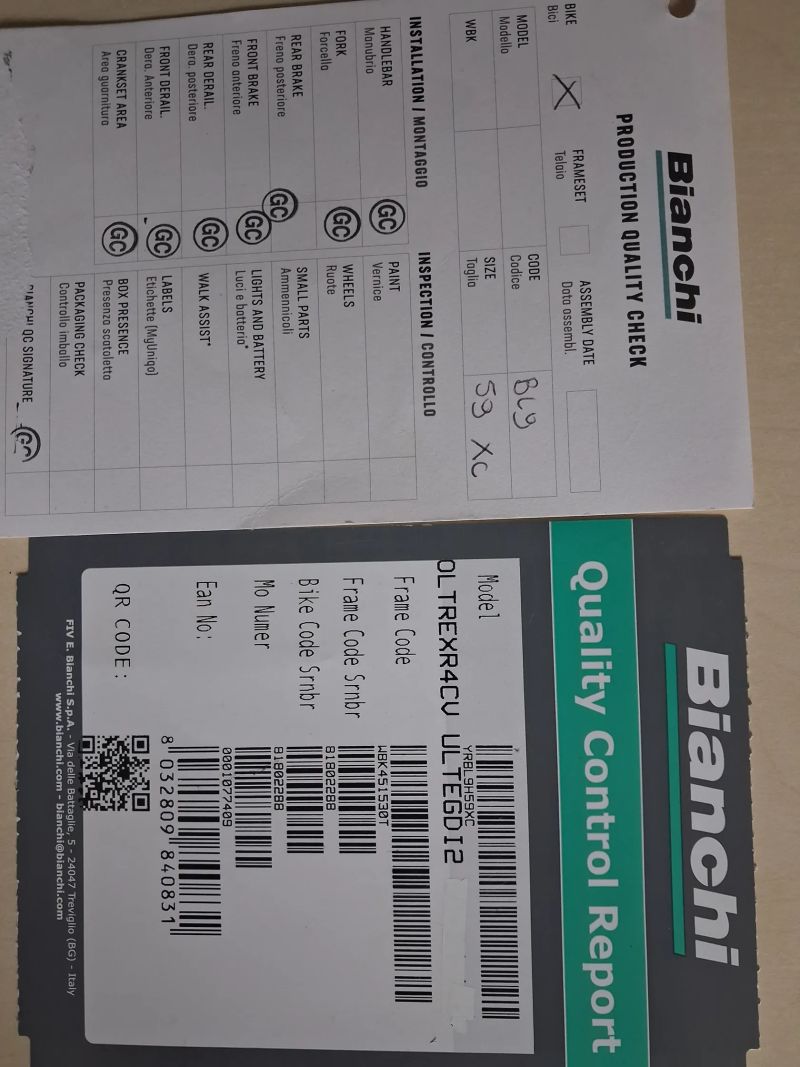 Bianchi OLTRE xr 4 Di2