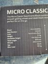Koloběžka Micro Classic Neochrome Black
