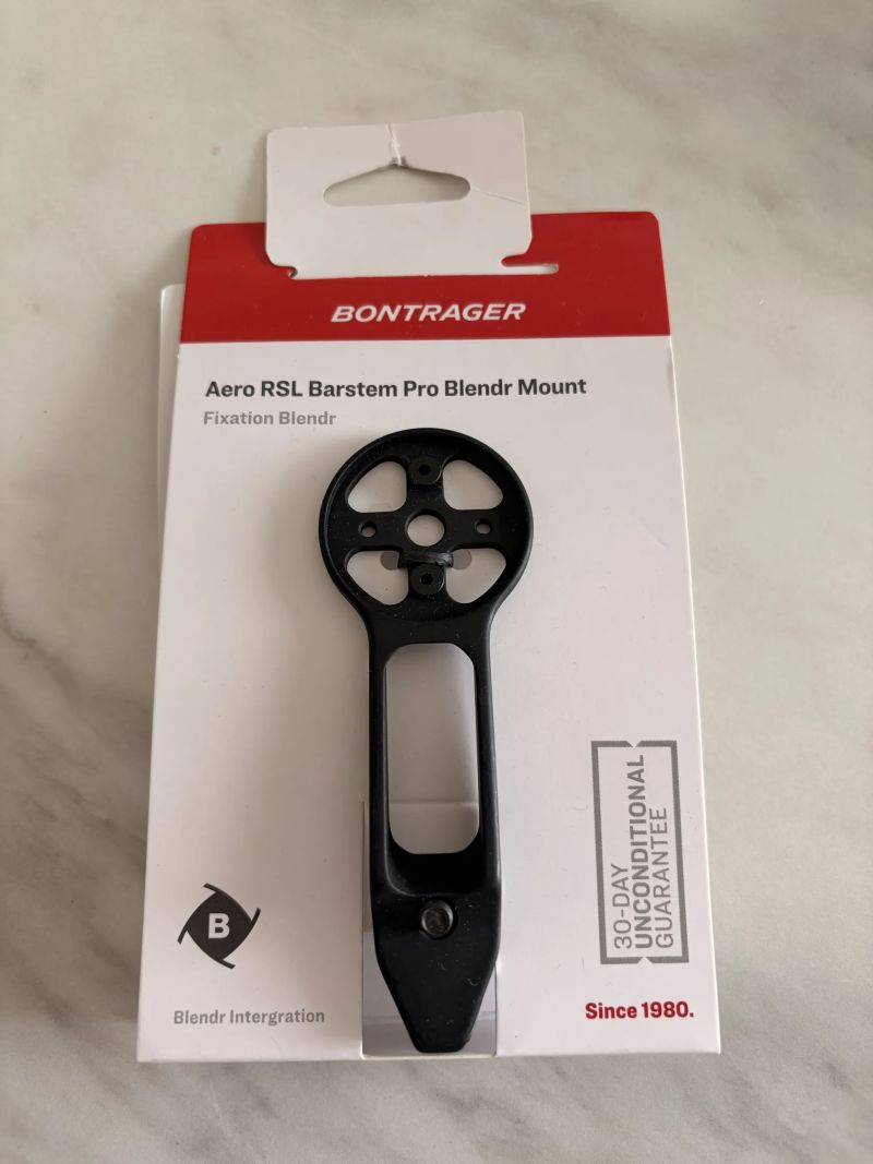 Bontrager Aero RSL predstavec na navigaci 