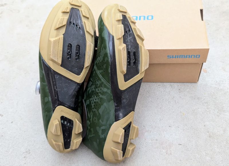 Tretry Shimano SH-RX600ME, zelená