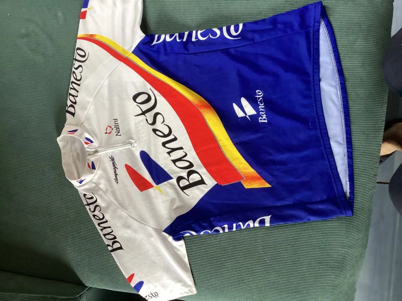 Prodám dva dresy Giordana a Nalini Banesto starší vel 58 XXl