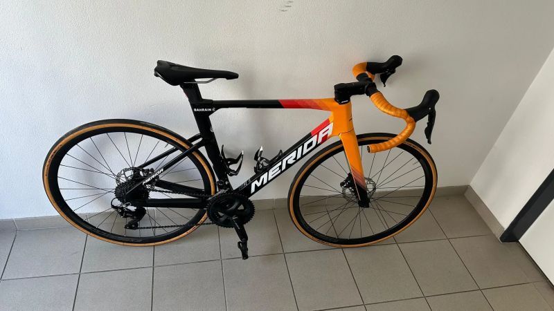 Merida Reacto 4000 – aero silničák, NÁJEZD DO 500 KM