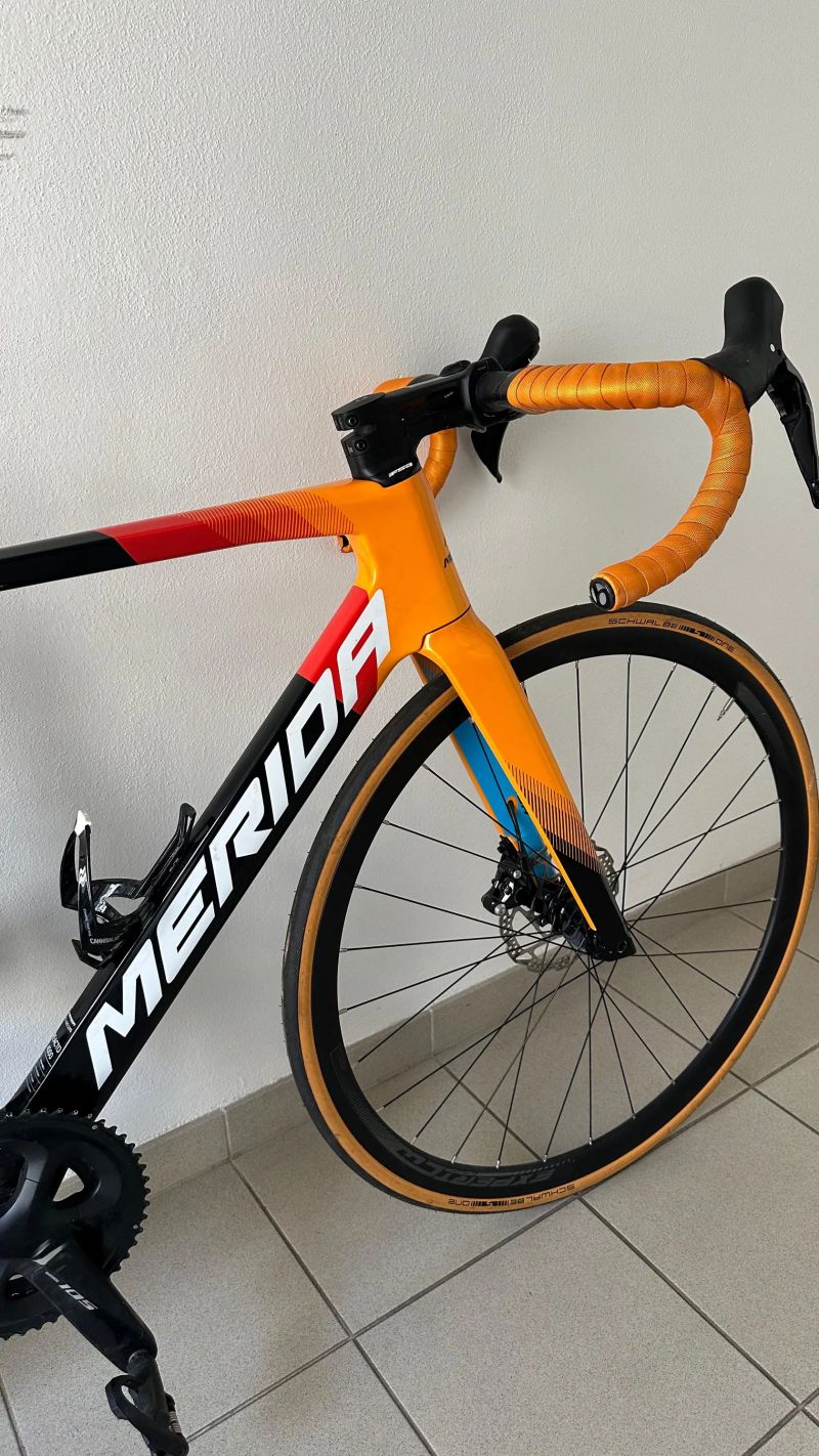 Merida Reacto 4000 – aero silničák, NÁJEZD DO 500 KM