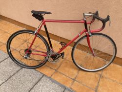 Silniční kolo na ocelovém rámu, Shimano 600EX Arabesque, 2 x 7, velikost 58 cm