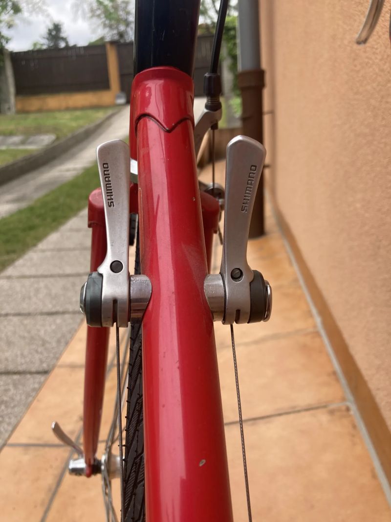 Silniční kolo na ocelovém rámu, Shimano 600EX Arabesque, 2 x 7, velikost 58 cm