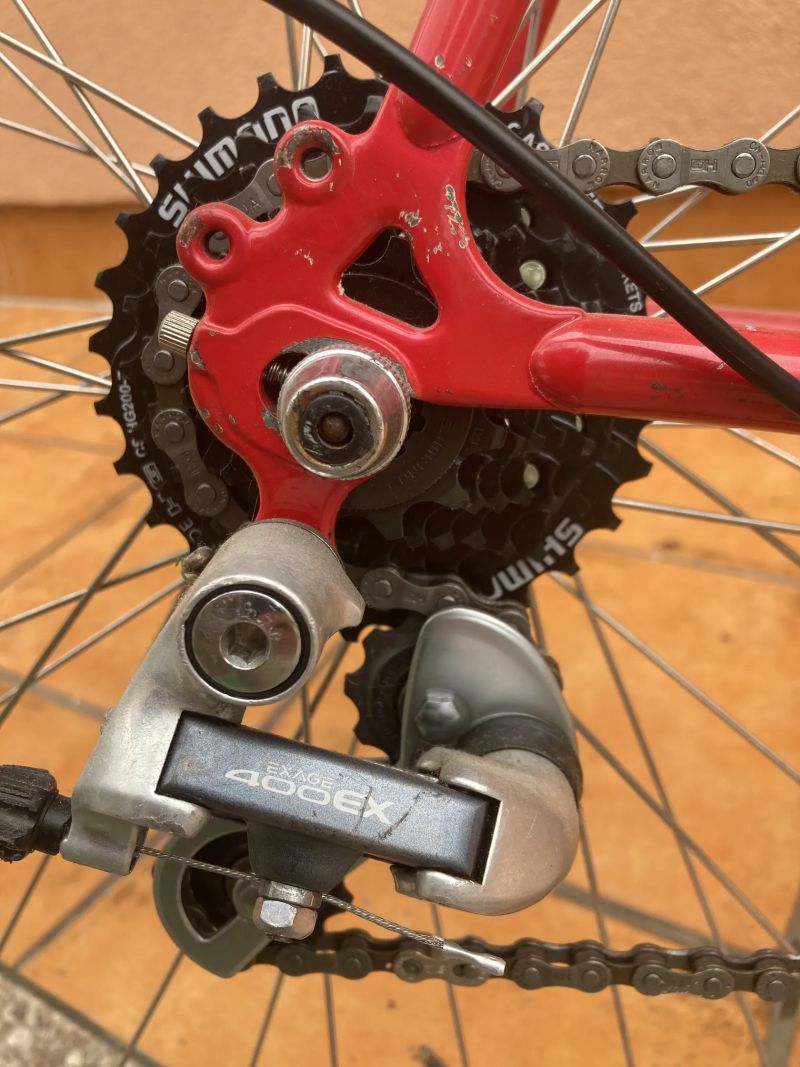 Silniční kolo na ocelovém rámu, Shimano 600EX Arabesque, 2 x 7, velikost 58 cm