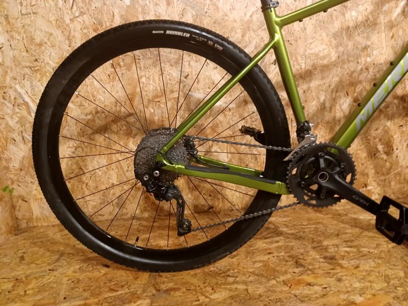 Gravel MERIDA SILEX 400 Fall Green 2025, velikost rámu XS