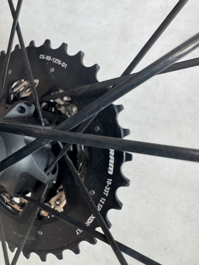 DT Swiss P1800 Spline, včetně kazety a náhradních plášťů 