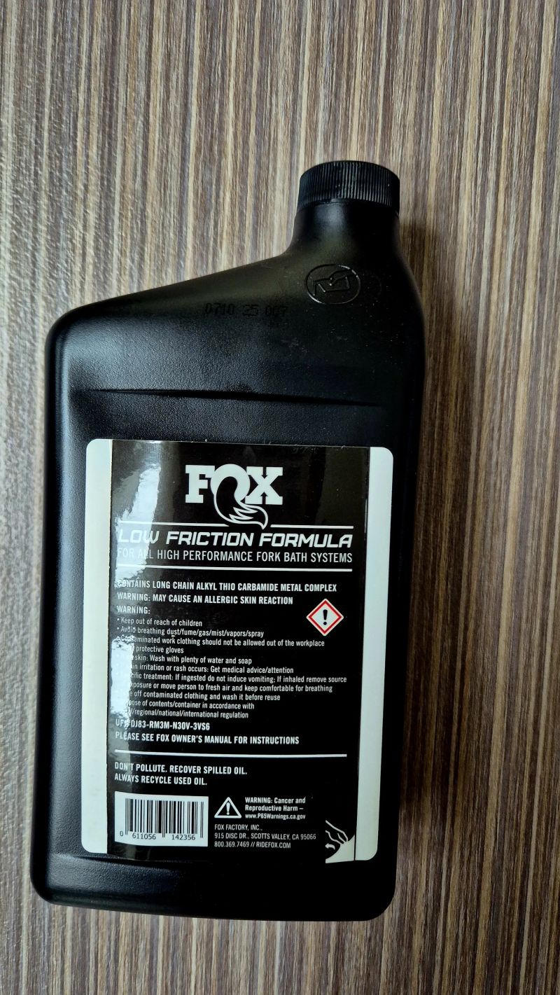 Originální servisní sada FOX 32 + FOX 20Wt Gold 1 l (nové)