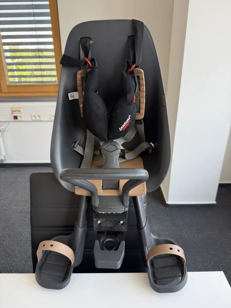 Urban iki přední sedačka na kolo + držadlo + Sandini Sleepfix