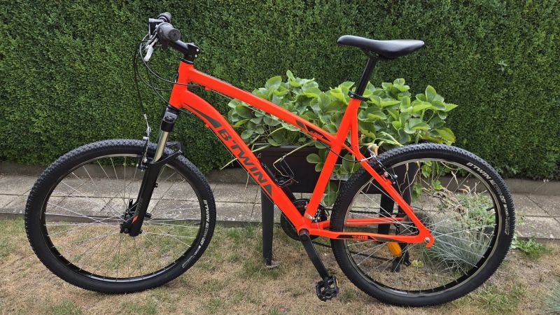 Horské kolo Rockrider B'Twin 340 Decathlon rám L postava 170-185cm.