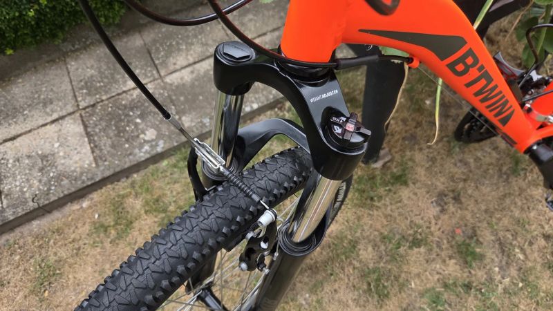Horské kolo Rockrider B'Twin 340 Decathlon rám L postava 170-185cm.