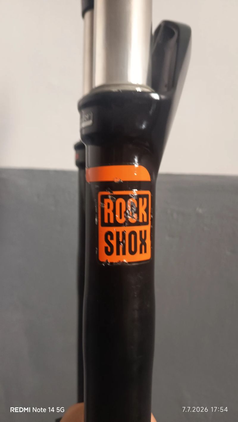 Rock Shox TK silver v oranžové barvě 