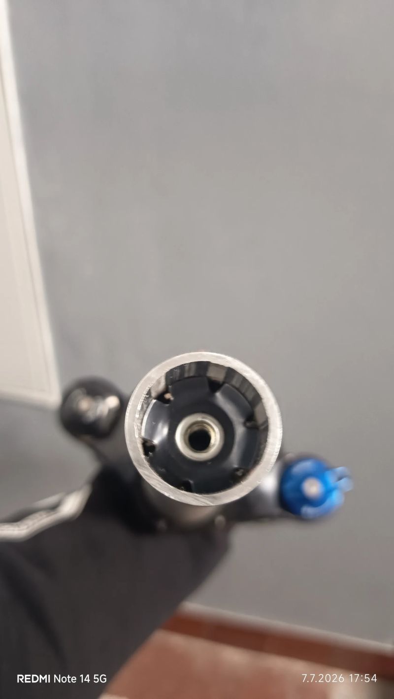 Rock Shox TK silver v oranžové barvě 