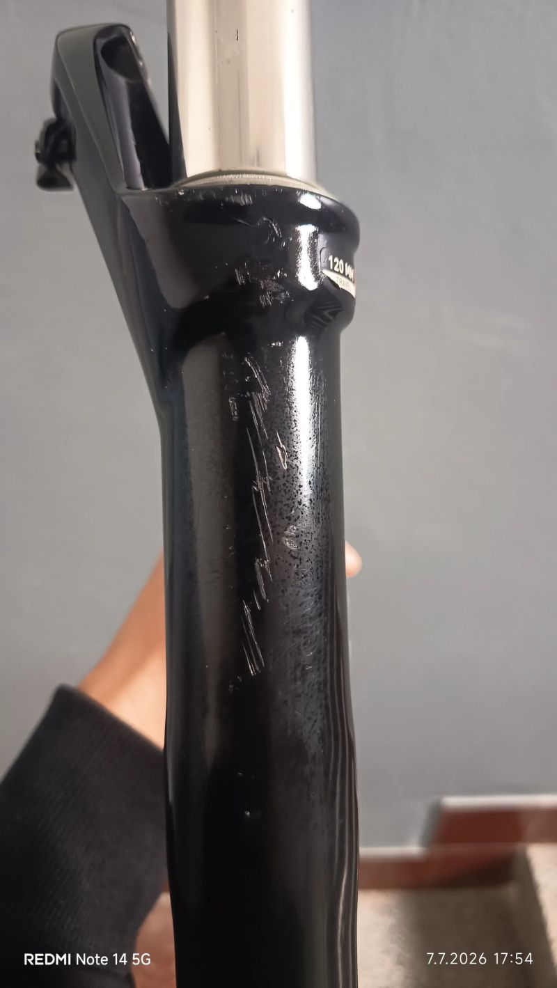 Rock Shox TK silver v oranžové barvě 