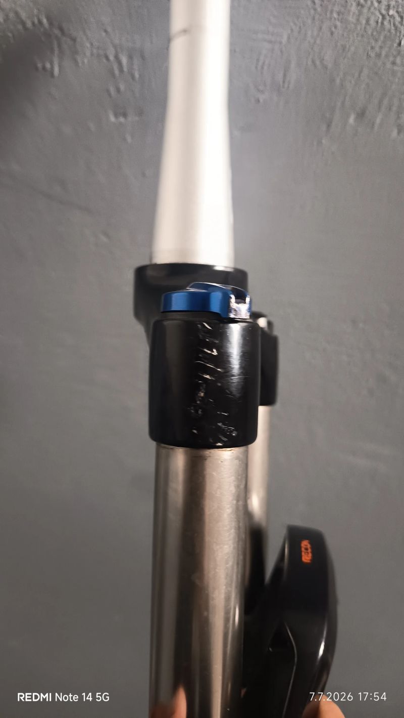 Rock Shox TK silver v oranžové barvě 