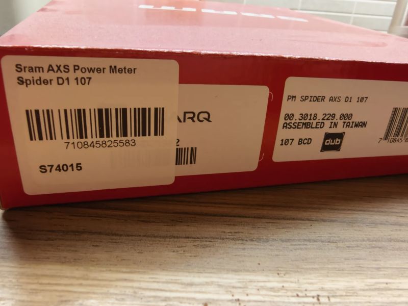 Sram AXS Power Meter Spider D1 107 BCD + Převodník Garbaruk 42z.