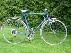 Favorit rám r. 1956, původní lak a všechny polepy, velmi dobrý stav