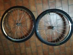 Prodám zapletené 24" kola - Odyssey, KHE