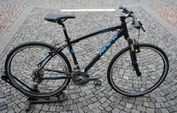 Nové kolo Rock Machine Crossride 750, vzduchová vidlice, dutá osa, záruka