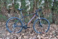 Horské kolo Force VIRTUS 26" - černo/červeno/šedé, vel. M (17,5")