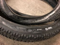 WTB TRAILBLAZER 2.8 a BRIDGER 3.0 na 27,5"