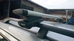 SET - STŘEŠNÍ TYČE THULE WING BAR 960 (108cm) + PATKY THULE RAPID SYSTEM 775