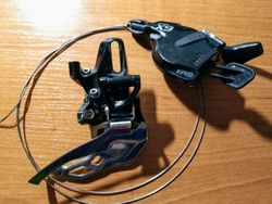 Řazení + přesmykáč Sram x9 2x10